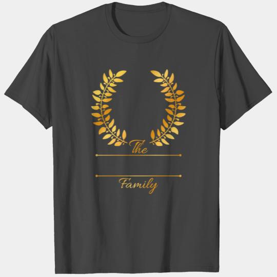 Family name monogram T Shirts