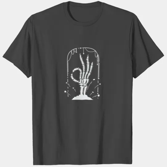 Gravestone and Hand Gothic Style T Shirts