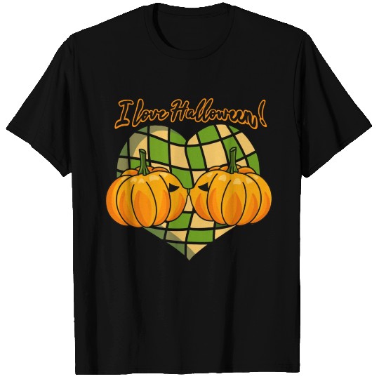 halloween pumpkin love costume T Shirts