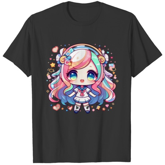 cute anime baby girl T Shirts