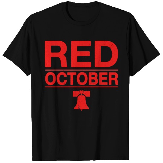 Vintage Philadelphia Red October Philly T Shirts