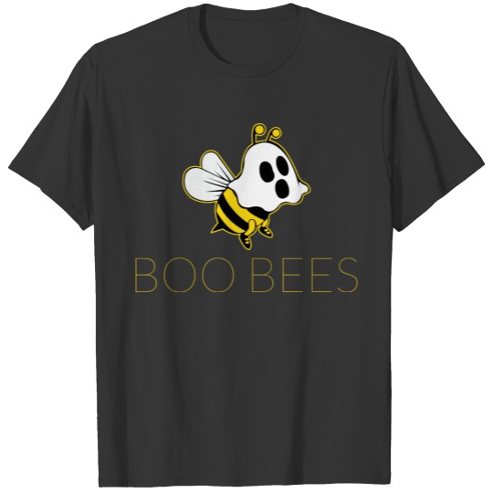 Halloween Boo Bees Matching Couples T Shirts