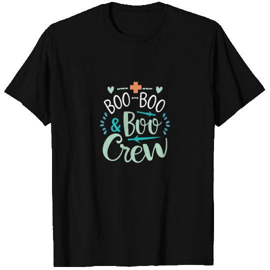 Boo Boo Crew Ghost Halloweent-chirt T Shirts