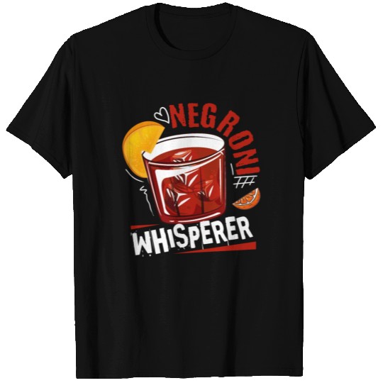 Alcohol Drinker Classic Cocktail Booze Negroni T Shirts