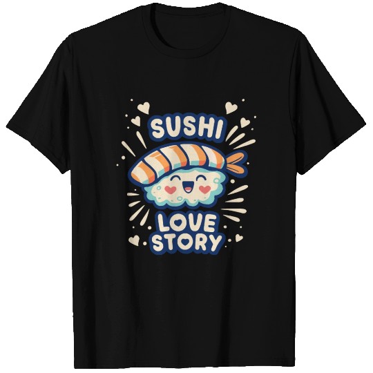 Sushi Love Story T Shirts