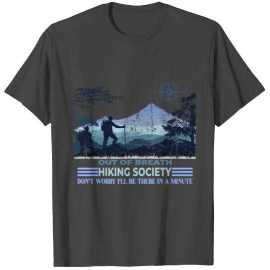 Hiking Society - Grunge Style T Shirts