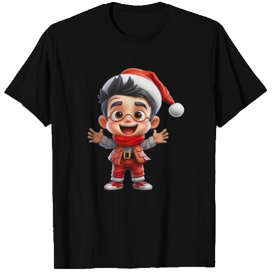 WhimsySprinkle Jovial Christmas Kid T Shirts