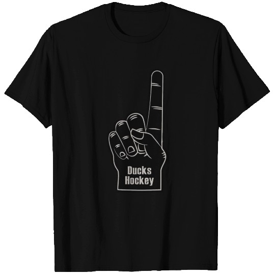 Anaheim Ducks Hockey Foam Finger T Shirts