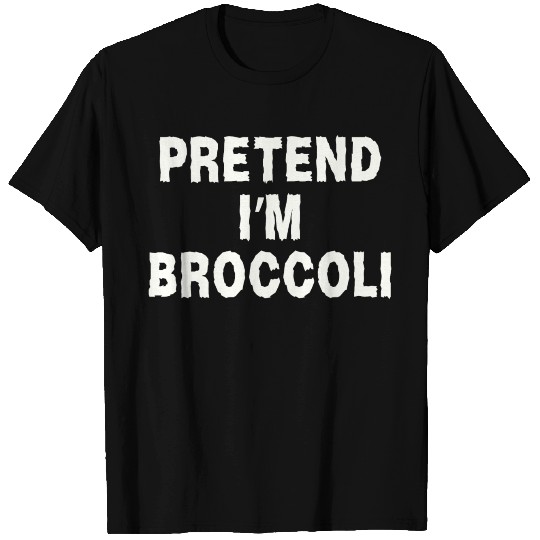 Pretend I'm Broccoli Costume Minimalist T Shirts