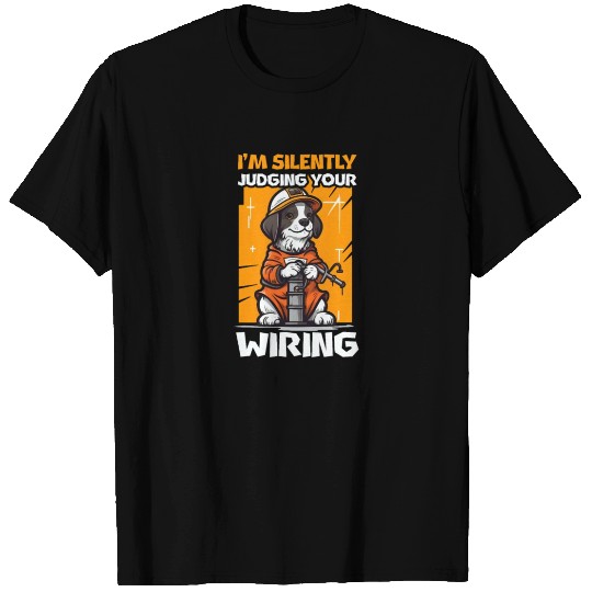 Lineman Pole Silently Judging Your Wring T Shirts