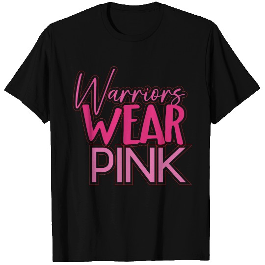 Warriors Wear Pink T Shirts