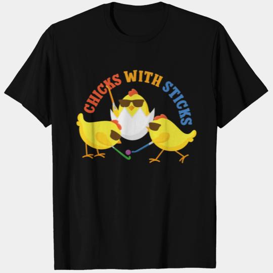 Field Hockey Friends Besties Buddy T Shirts