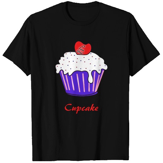 I Love You Cupcake T Shirts
