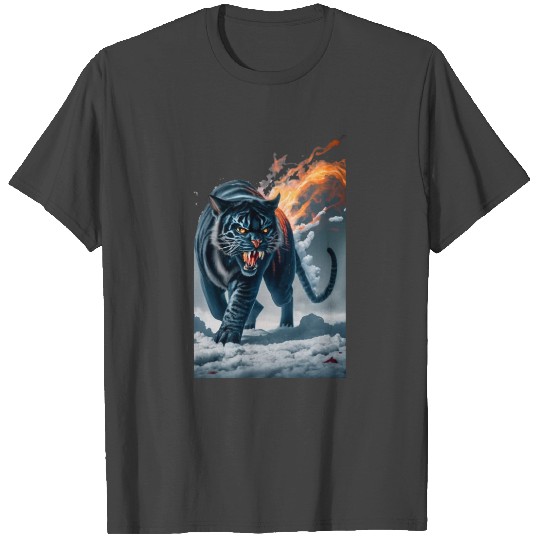 Wild Black Panther T Shirts