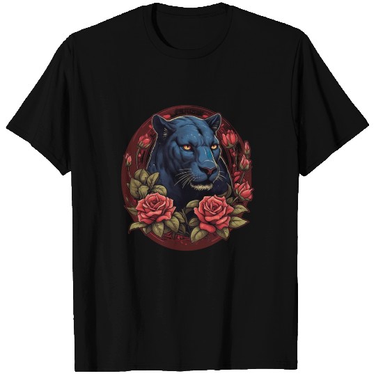 Black Panther Big Cat T Shirts
