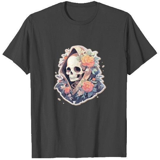Skeleton Totenschädel Totenkopf Skull Skulls T Shirts