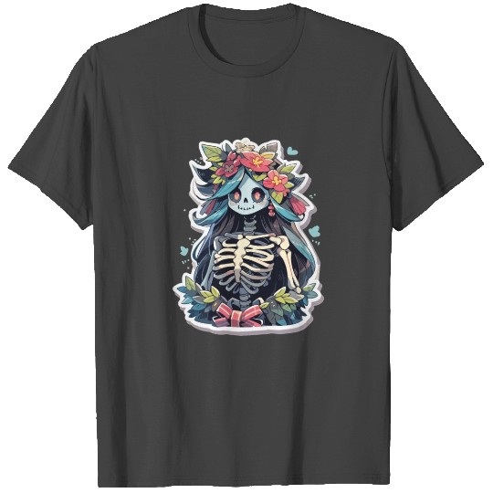 Skeleton Totenschädel Totenkopf Skull Skulls T Shirts