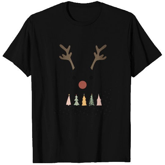 Cute Reindeer Christmas T Shirts
