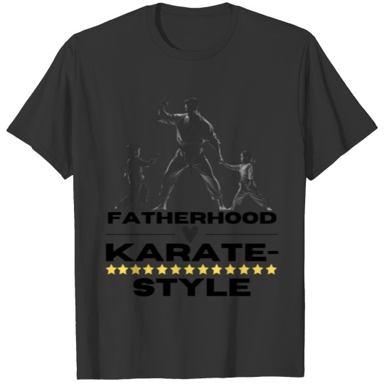 Fatherhood, Karate-Style Karate Dad T Shirts