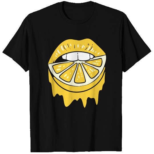 Lemon Fruit Vegetarian Gift T Shirts