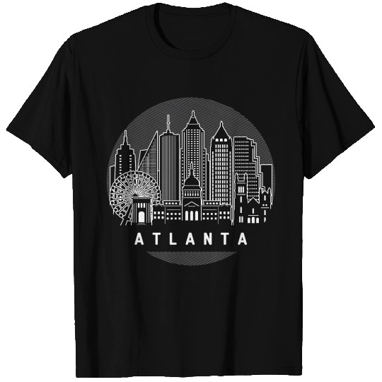 Atlanta Georgia Skyline T Shirts