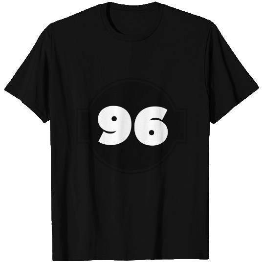 Black and White Number 96 T Shirts