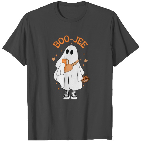 Halloween Boo Jee Ghost Spooky Season T Shirts