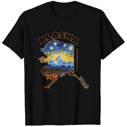 Alaska Denali Mountains T Shirts