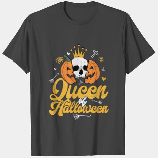 Happy Halloween Day Queen of Halloween T Shirts