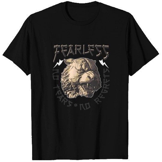 Fearless Tears No Regrfts T Shirts