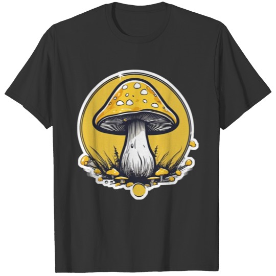 yellow mushroom T Shirts