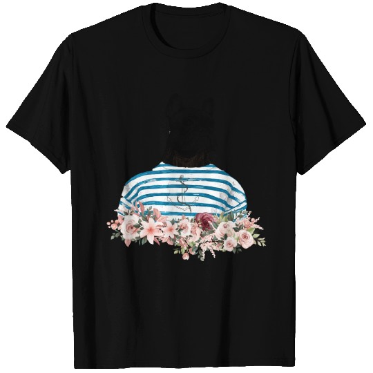 Anchored Pug Gift For Dog Lover T Shirts