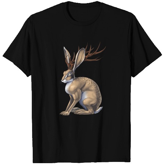 Jackalope Cryptid Creature T Shirts