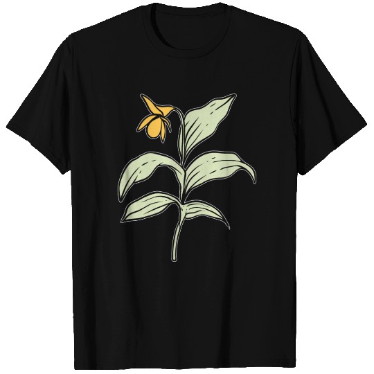 Yellow Orchid Plants Lover Gift T Shirts