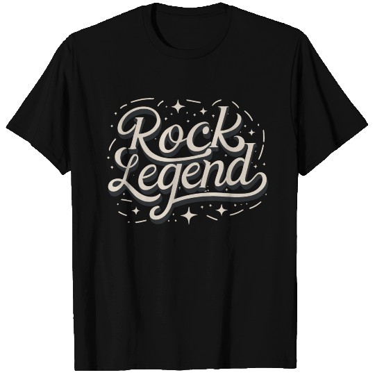 Rock Legend Rock And Roll Music Lover T Shirts