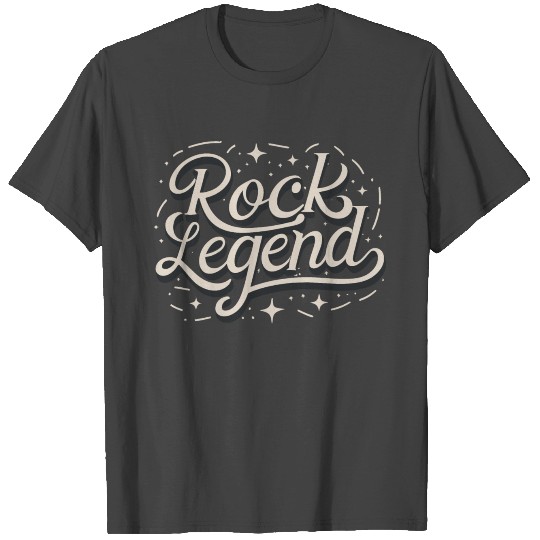 Rock Legend Rock And Roll Music Lover T Shirts