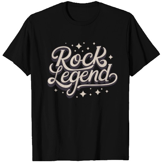 Rock Legend Rock And Roll Music Lover T Shirts