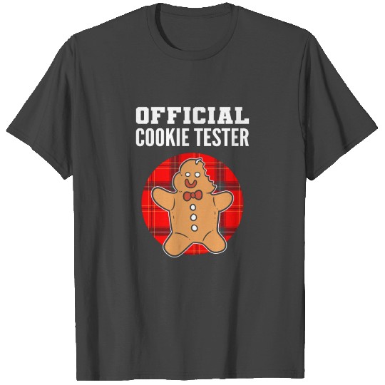 Official Cookie Tester Chef or Baker Gift T Shirts
