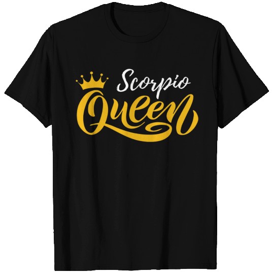 Scorpio Queen November Birthday Girl T Shirts