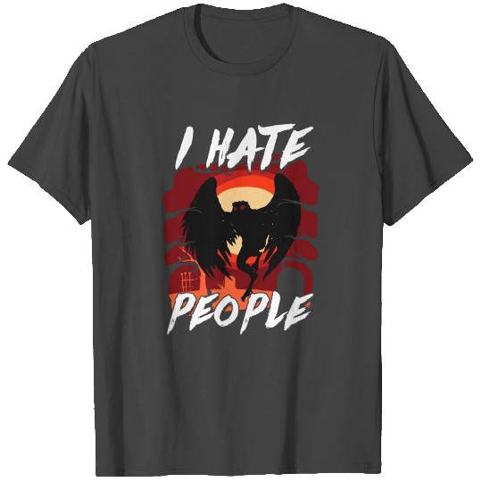 Mothman Cryptid Cryptozoology T Shirts