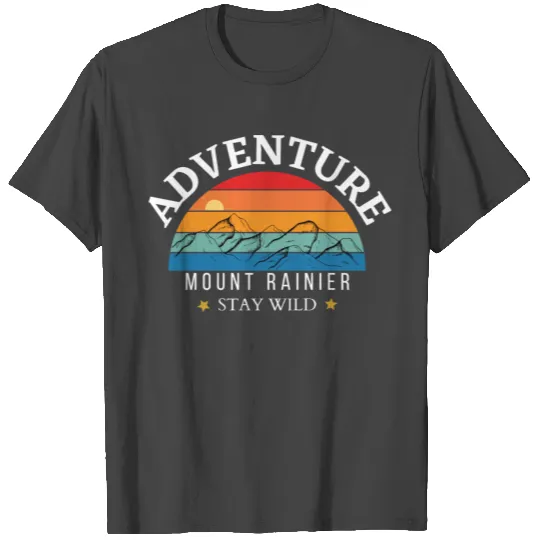 Adventure Mount Rainier T Shirts