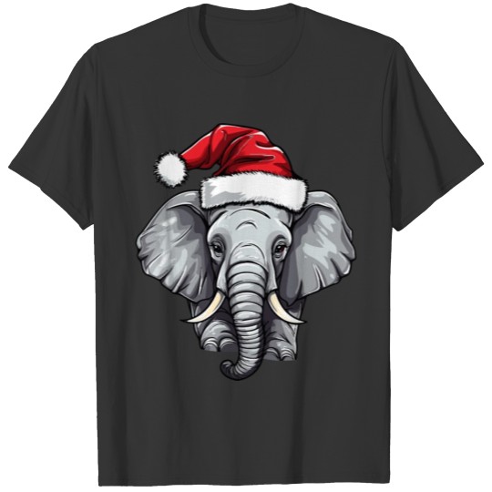 Elephant Christmas Winter Elephants T Shirts