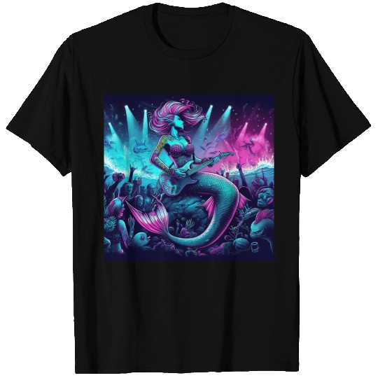 rock and roll under the sea T Shirts