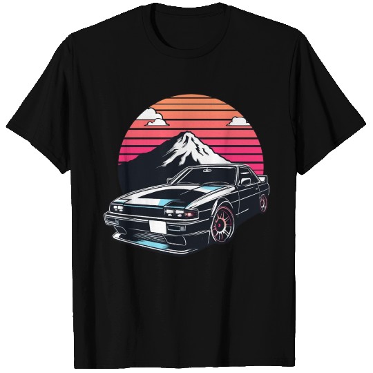JDM car Japanese Retro Car Racing Drifting Legend T Shirts