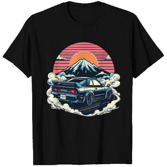 JDM car Japanese Retro Car Racing Drifting Legend T Shirts