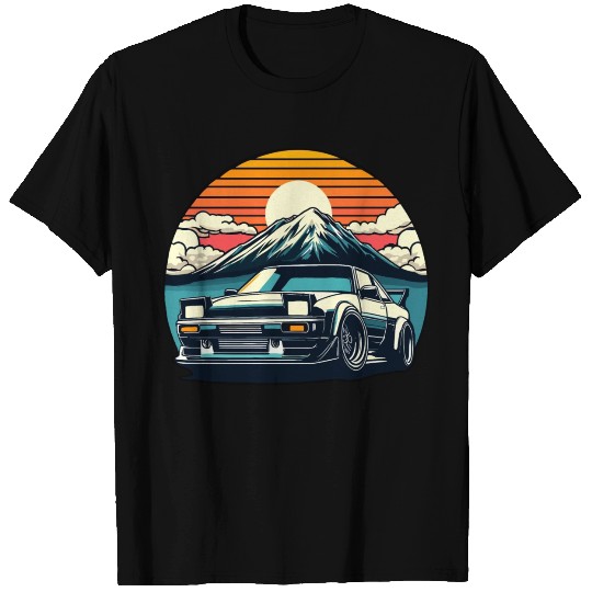JDM car Japanese Retro Car Racing Drifting Legend T Shirts