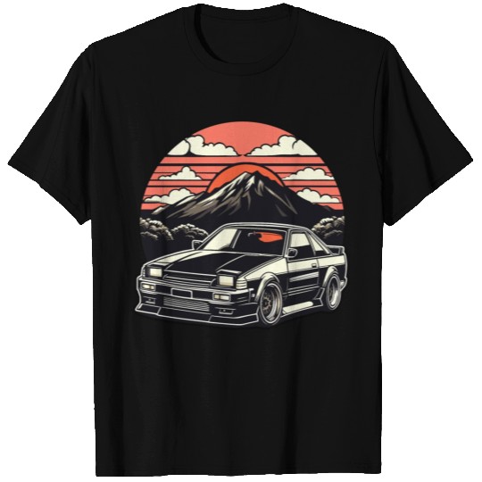 JDM car Japanese Retro Car Racing Drifting Legend T Shirts