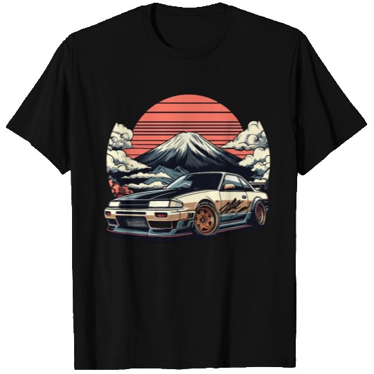 JDM car Japanese Retro Car Racing Drifting Legend T Shirts