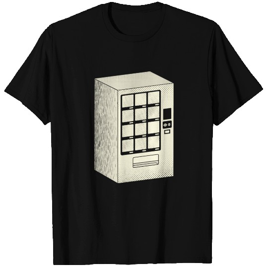 Vending Machine Japan Retro Anime T Shirts
