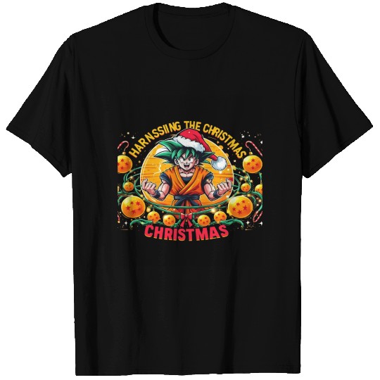 Funny Goku Christmas festival T Shirts
